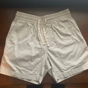 J. Crew Men's Light Tan Flat Front Shorts